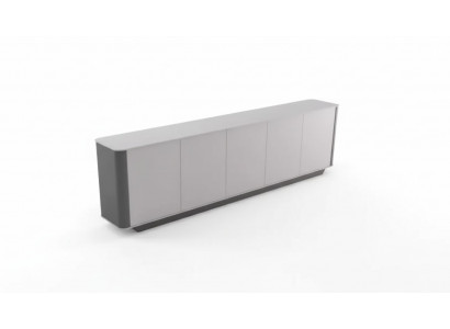 Dressoir Documenten Moderne Ladenkast Kast Hout Kantoor Kast Grijs