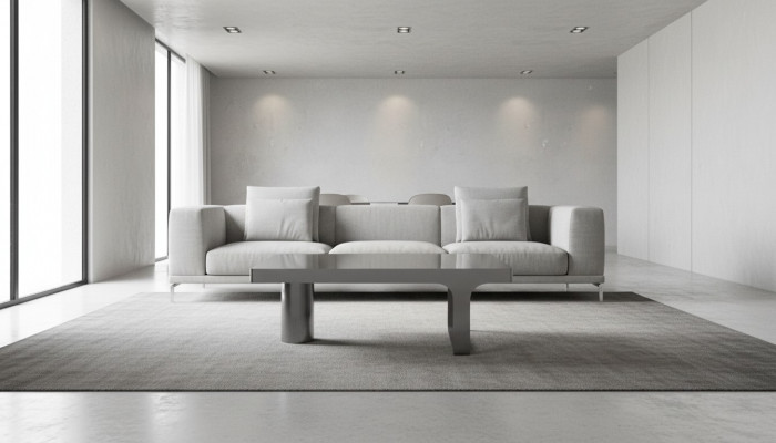 Luxe salontafel kantoor design meubel tafel bijzettafels hout grijs
