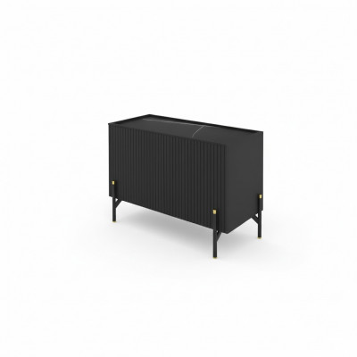 Commode Sideboard kantoorcommode Designmeubilair Kast Tv-meubel kantoor Zwart