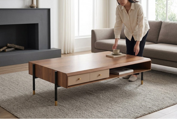Salontafel Woonkamer Hout Luxe Design Houten Tafels Nieuw Bruin Koffietafel