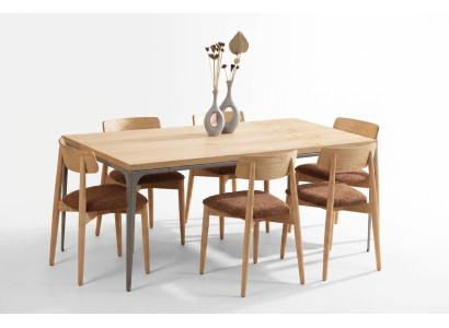 Eettafel met 4 stoelen Eetkamerset Eethoek Tafel Tafels Set