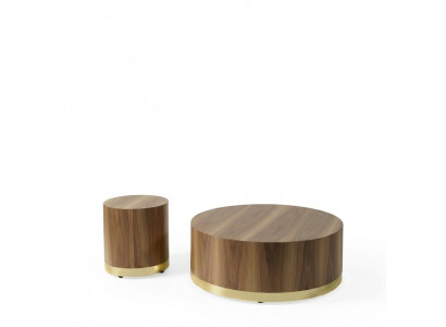 Salontafel Tafel Bijzettafel Woonkamertafel Houten Tafels Bijzettafel Rond