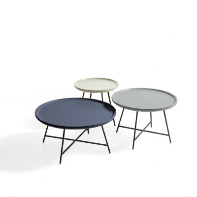Salontafels Bijzettafel Tafel Koffie Houten Tafel Rond 3-delig Houten tafels