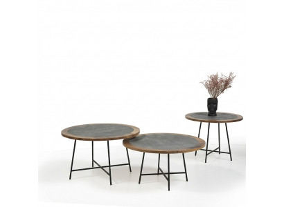 Salontafels Ontwerptafels Salontafel 3 delig Bijzettafel Luxe Tafel