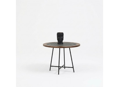Salontafel Ontwerp Hout Rond Bruin Bijzettafel Woonkamer Tafels Nieuw