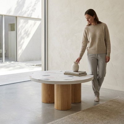 Salontafel Koffietafel Ontwerper Wit Tafel Woonkamertafel Tafels Nieuw
