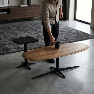 Salontafel luxe meubel bijzettafel woonkamer koffie bijzettafel 2-delig