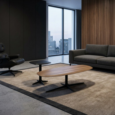 Salontafel luxe meubel bijzettafel woonkamer koffie bijzettafel 2-delig