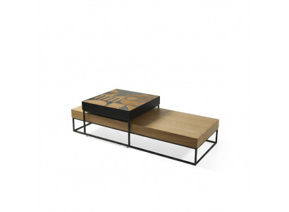 Salontafel Bruin Luxe Hout Woonkamer Design Koffietafel Meubels Nieuw