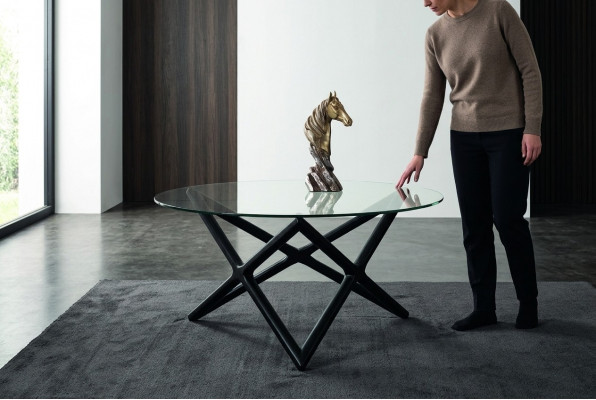 Salontafel Woonkamer Ontwerp Tafel Luxe Modern Bijzettafel Glas Nieuw