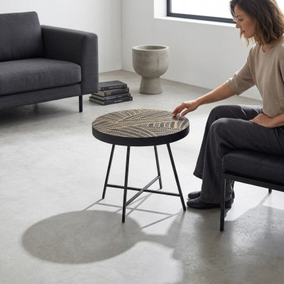 Ronde salontafel luxe design tafel salontafels bijzettafel woonkamer nieuw