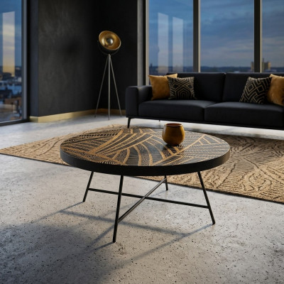Ronde salontafel Bijzettafel Woonkamertafel Bijzettafel Italiaanse stijl