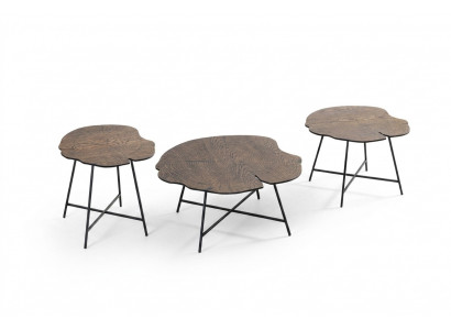 Salontafels Tafels Bijzettafels Woonkamer Set 3-delig Modern Luxe