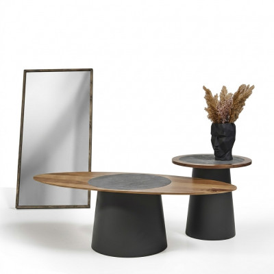 Salontafels Design Meubels Stijl Hout Italiaanse Stijl Tafels Ronde Tafel