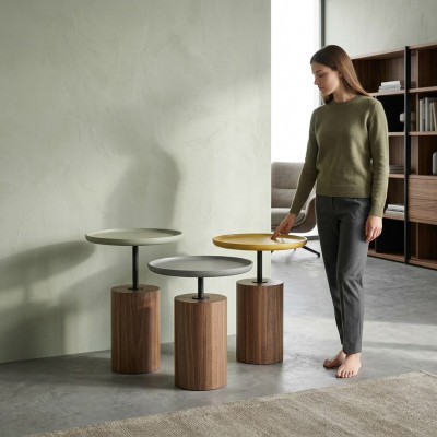 Ontwerp salontafels koffietafels Ronde tafel Houten tafels Woonkamer Nieuw