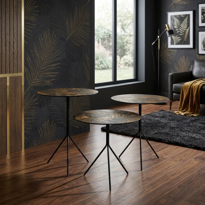 Ronde tafels salontafels tafels luxe design bijzettafels 3-delig.
