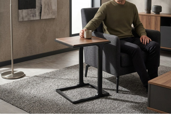 Salontafel Koffietafel Bijzettafel Design Bruin Woonkamertafel