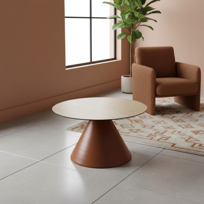 Salontafel Koffietafel Rond Designer Tafel Woonkamertafel Tafel