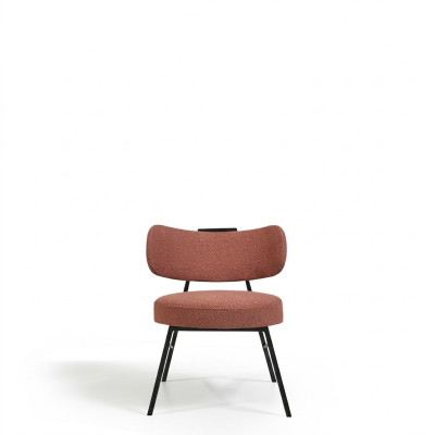 Luxe moderne bruine eetkamerstoel in Italiaans design