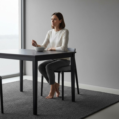 Moderne houten stoel luxe gestoffeerde designstoelen Nieuwe meubels stofferen Nieuw