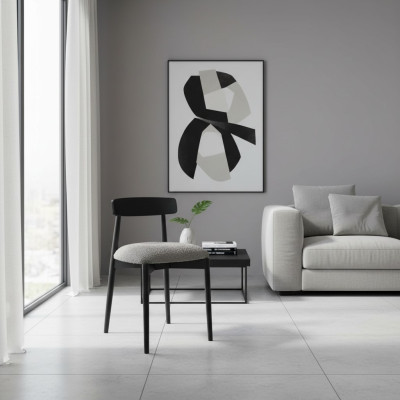 Moderne houten stoel luxe gestoffeerde designstoelen Nieuwe meubels stofferen Nieuw