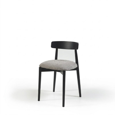 Moderne houten stoel luxe gestoffeerde designstoelen Nieuwe meubels stofferen Nieuw