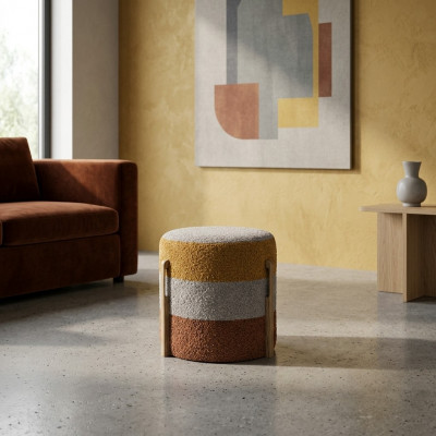 Hocker Voetenbank Ottoman Zithocker Zitpoef Woonkamer Ontwerper