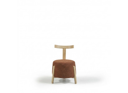 Luxe eetkamerstoel met bekleding, ronde fauteuil lounge zitplaats 1x fauteuil nieuw