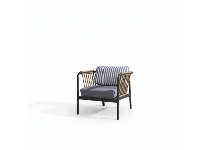 Fauteuil Ontwerp Zits Luxe Grijs Textiel Zits Luxe Gestoffeerde Meubels Ontwerp