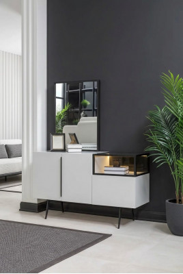 Voortreffelijke minimalistische ladekast voor de slaapkamer in moderne stijl
