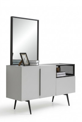 Voortreffelijke minimalistische ladekast voor de slaapkamer in moderne stijl