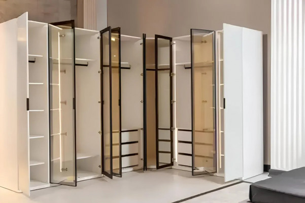Kledingkast Kast Luxe Houten Kasten Meubels Ontwerp Slaapkamer