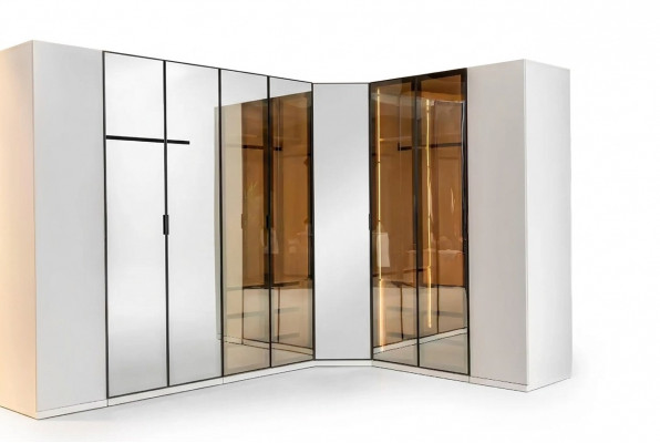 Kledingkast Kast Luxe Houten Kasten Meubels Ontwerp Slaapkamer