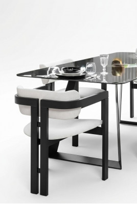 Eetkamerstoel Stoel Armstoel Ontwerp Eettafel Zit Hout Luxe Wit