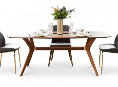 Eettafel design meubels eetkamertafel luxe Italiaanse stijl houten tafels
