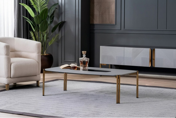 Salontafel Koffietafel Woonkamer Wit Luxe Salontafels Ontwerp Hout
