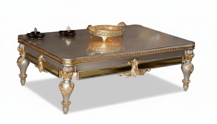 Salontafel Tafel Salontafels Houten tafel Ontwerp Luxe Bijzettafel 130x80