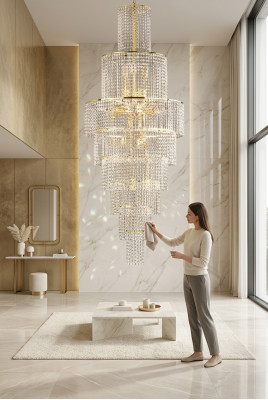 Kroonluchter Stijl Modern luxe Lamp Plafond Woonkamer nieuw