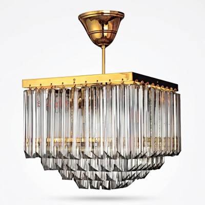 Woonkamer kroonluchter Crystal Luxe plafondlamp Nieuwe stijl Modern Goud