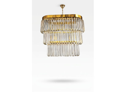 Kroonluchter Messing Plafondlampen Woonkamer Ontwerp Luxe Modern
