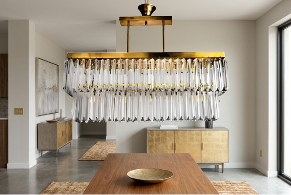 Kroonluchter Modern Plafond Designer Luxe Nieuw Woonkamer Messing