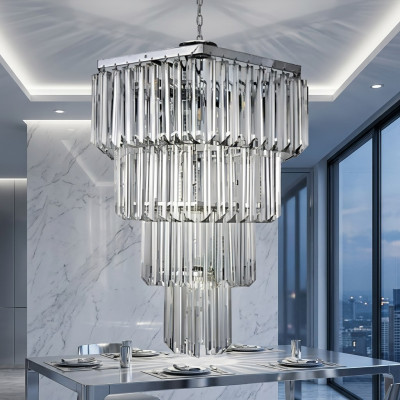 Kroonluchter Hanglamp Pendel Lamp Spot Luster Woonkamer Kristal