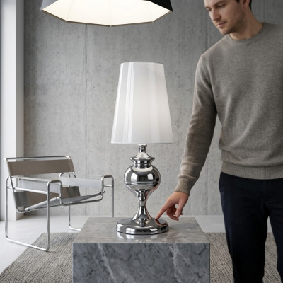 Tafellamp Ontwerp Woonkamer Tafel Verlichting Nieuw Wit Luxe