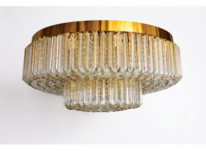 Kroonluchter Plafondlamp Luxe Ronde Kroonluchter Lamp gouden Verlichting