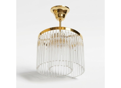 Kroonluchter woonkamer plafondlamp lamp kroonluchter goud nieuw