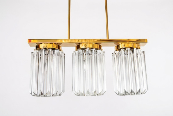 Moderne Grote Kristallen Gouden Kroonluchter Hanglamp voor de Woonkamer