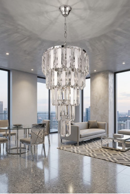 Kroonluchter Luster Plafondlamp Kristal Hanglamp Hanglamp