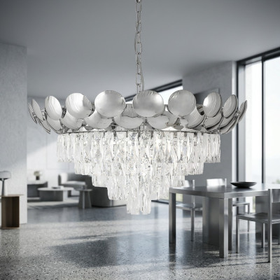 Kroonluchter plafondlamp plafondverlichting lamp verlichting woonkamer armatuur