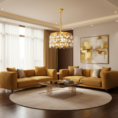 Kroonluchter plafondlamp plafondlamp lamp modern woonkamer nieuw