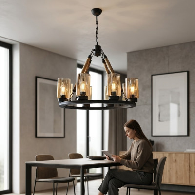 Plafondlamp Moderne Hanglamp nieuw Kandelaar Lamp Licht Zwart